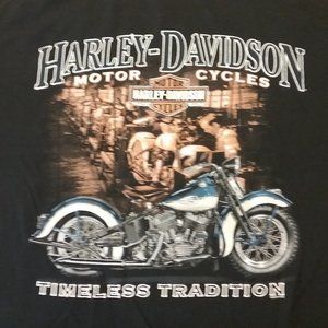 Short Sleeve Harley T-shirt, size Large